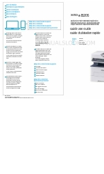 Xerox B205 Quick Use Manual