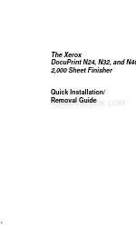 Xerox DocuPrint N24 Schnelle Installation