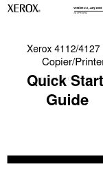 Xerox Legacy 4112 Hızlı Başlangıç Kılavuzu