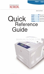 Xerox Phaser 4500 Quick Reference Manual