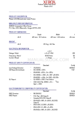 Xerox Phaser 4510 製品安全データシート