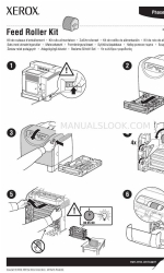 Xerox PHASER 6130 Hoja de instrucciones