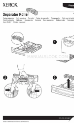 Xerox PHASER 6130 Hoja de instrucciones