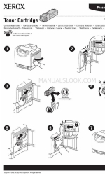 Xerox PHASER 6130 Hoja de instrucciones