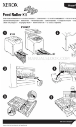 Xerox Phaser 6180 Anleitungsblatt