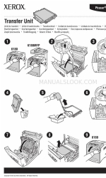 Xerox Phaser 6180 Anleitungsblatt