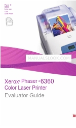 Xerox Phaser 6360 Değerlendirici El Kitabı