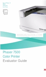 Xerox PHASER 7500 Değerlendirici El Kitabı