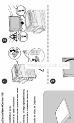 Xerox WorkCentre 118 Посібник з монтажу