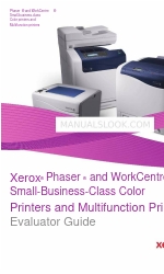 Xerox WorkCentre 6015 Değerlendirici El Kitabı