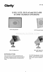 Clarity S-503 Spécifications