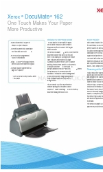 Xerox DocuMate 162 Брошюра и технические характеристики