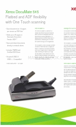 Xerox DocuMate 515 Especificações