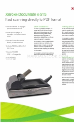 Xerox DocuMate 515 Brochura e especificações