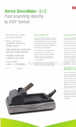 Xerox DocuMate 515 Brochure & specificaties