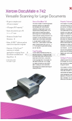 Xerox DocuMate 742 Specificaties