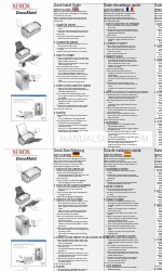 Xerox XDM2525D-WU - DocuMate 252 Podręcznik szybkiej instalacji