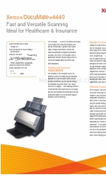 Xerox Xerox DocuMate 4440 Specificaties