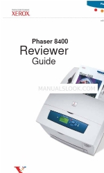 Xerox 8400B - Phaser Color Solid Ink Printer Beoordelingshandleiding