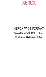 Xerox 850DX - Phaser Color Solid Ink Printer Примечание к выпуску
