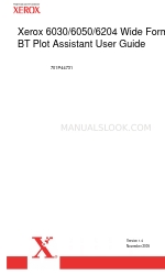 Xerox BT Plot Assistant User Manual