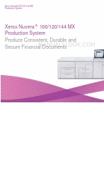 Xerox DocuPrint 100MX Brochure