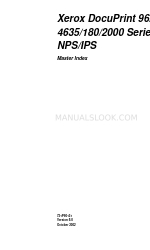 Xerox DocuPrint 135 Reference Manual