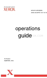 Xerox DocuPrint 155 Manual de operação