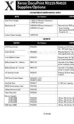 Xerox DocuPrint N4025 Supplementary Manual