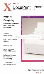 Xerox DocuPrint P8EX Brochure & Specs