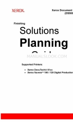 Xerox Nuvera 100 Planning Manual