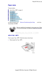 Xerox Phaser 7750 Documentazione per l'utente
