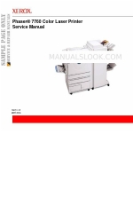 Xerox Phaser 7760 Manual de serviço