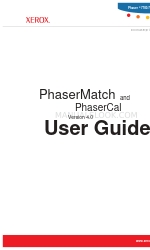Xerox PhaserCal User Manual