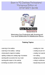 Xerox Scan to PC Desktop Professional Workgroup Edition v8 Orientation Manual