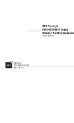 Xerox Synergix 8825 Manual suplementar