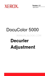 Xerox DocuColor 5000 管理者マニュアル