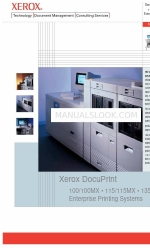 Xerox DocuPrint 100MX Especificações
