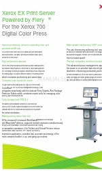 Xerox Fiery EX700 Brochura e especificações