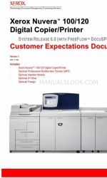 Xerox Nuvera 100 Features Manual