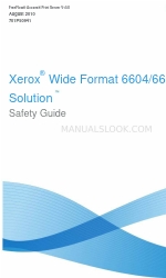 Xerox Wide Format 6604 Руководство по технике безопасности