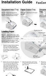 Xerox F110MB Manual de instalação