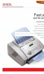 Xerox FaxCentre F110 Технические характеристики