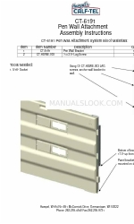 Calf-Tel CT-6191 Petunjuk Perakitan