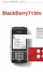 Blackberry 7130V - GETTING STARTED GUIDE FROM VODAFONE Ficha de datos