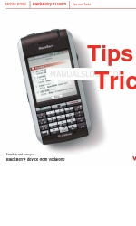 Blackberry 7130V - GETTING STARTED GUIDE FROM VODAFONE Manuel des trucs et astuces