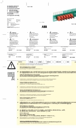 ABB TA571-SIM Installation Instructions