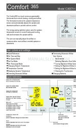 eControls Comfort365 C365T11 Manuale d'uso