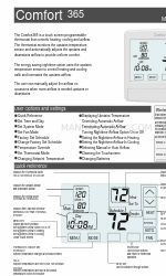 eControls Comfort365 C365W21 User Manual