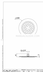 Calflex MySlim SLM0002CRX Manual de instalação